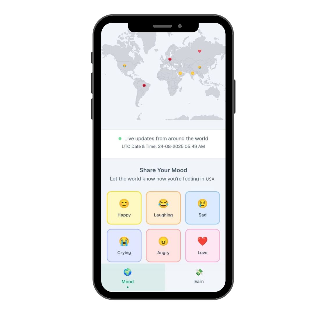 Mood Map Interface
